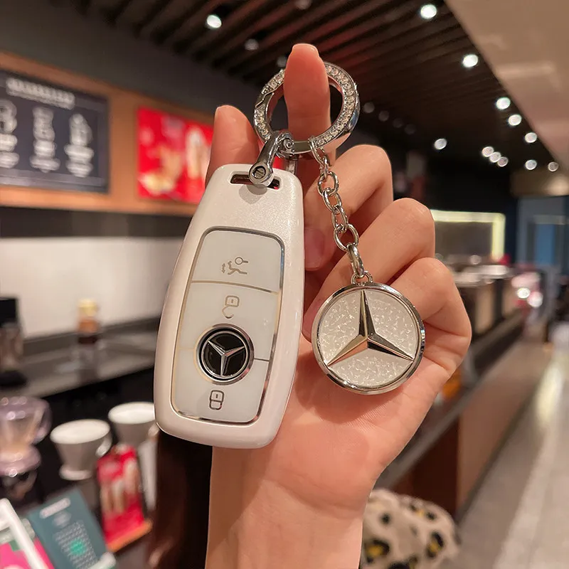 ABS Mercedes Benz new C-Class C260L keycase E-Class E300L/Gla200/GLC/GLB/GLE shell A200L buckle is suitable
