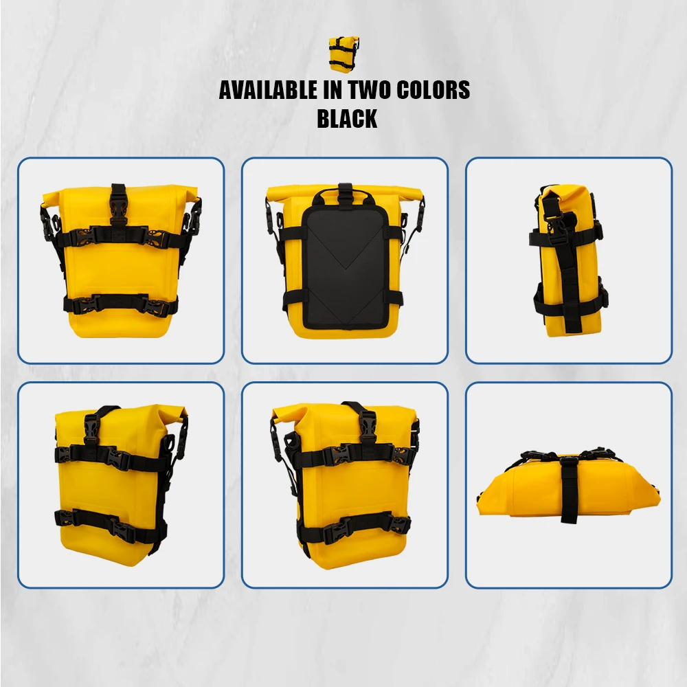 Universal Frame Crash Bars Waterproof Bag Repair Tool Placement Bag For HONDA Suzuki BMW R1200GS Yamaha Motorcycle Bag Parts