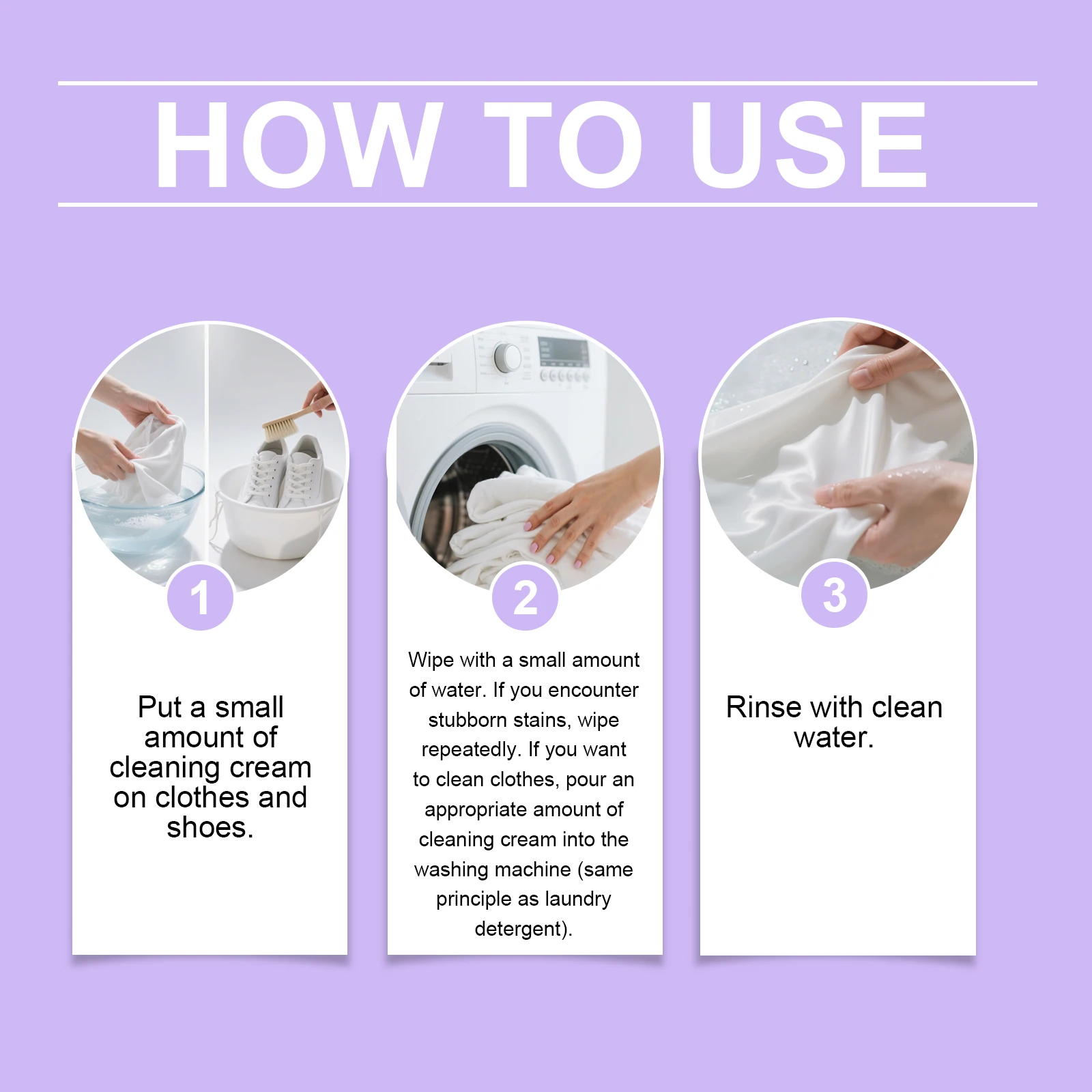 All Purpose Cleaning Paste Decontamination for Clothes Shoes Oil Stain Yellowing Remove Quick Drying House Multi-use Clean Cream - view 5