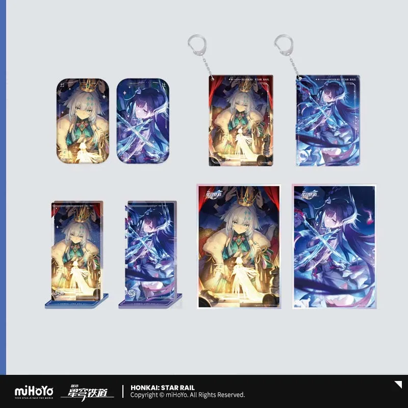 Prevendita Sunsyea Honkai Star Rail Merchandise ufficiale miHoYo Distintivo ornamentale di bordo acrilico originale autentico serie cono luminoso