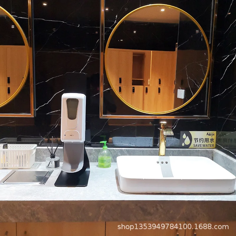 自動壁掛け式誘導石鹸ディスペンサー,ハンドソープディスペンサー,消毒剤,アルコールフォームスプレー,電話,キッチン