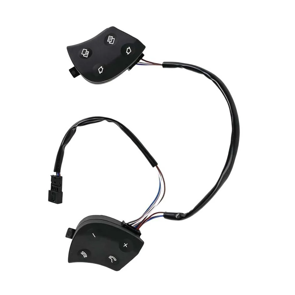 Audio System Button Steering Wheel Switch Black Finish Design Seamless Function Access BLACK For Daily Driving