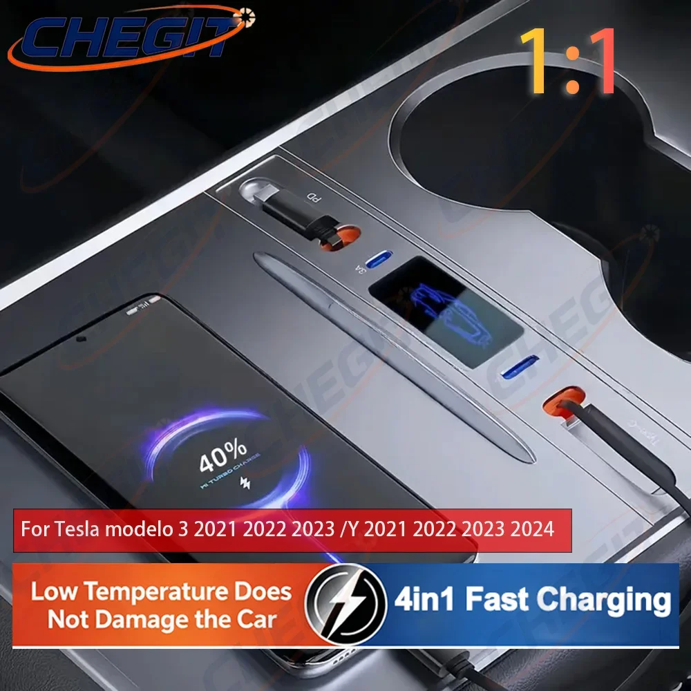 4 In 1 Car Usb Char…