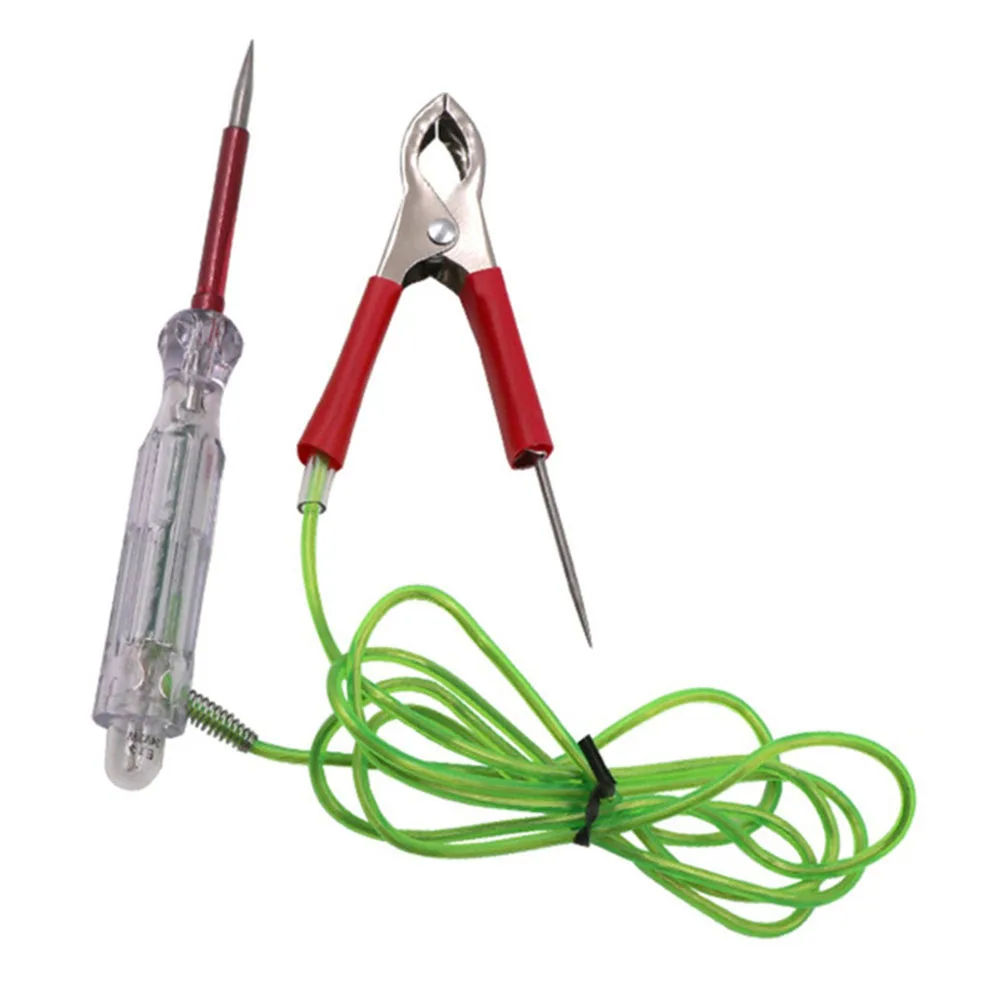 جودة عالية نمط جديد عملي لاستخدام كابل جهاز فحص الدائرة الكهربائية كابل جهاز فحص الدائرة الكهربائية 1 قطعة اختبار الصمامات السيارات دائرة السيارة