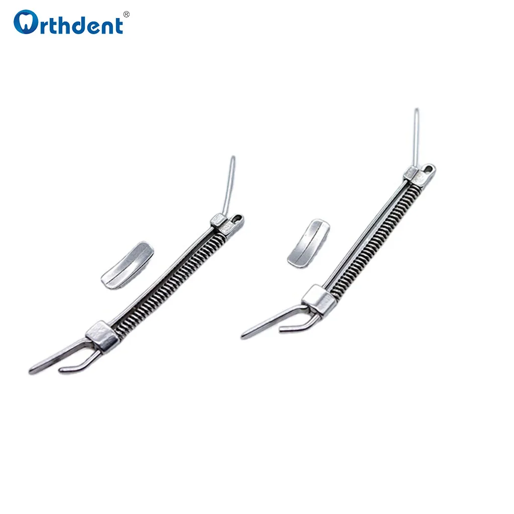 2Pcs/Pack Dental Orthodontic Molar Pusher Arch Expander Bracket Buccal Tubes Stainless Steel Dentistry Lab Tools For Dentist