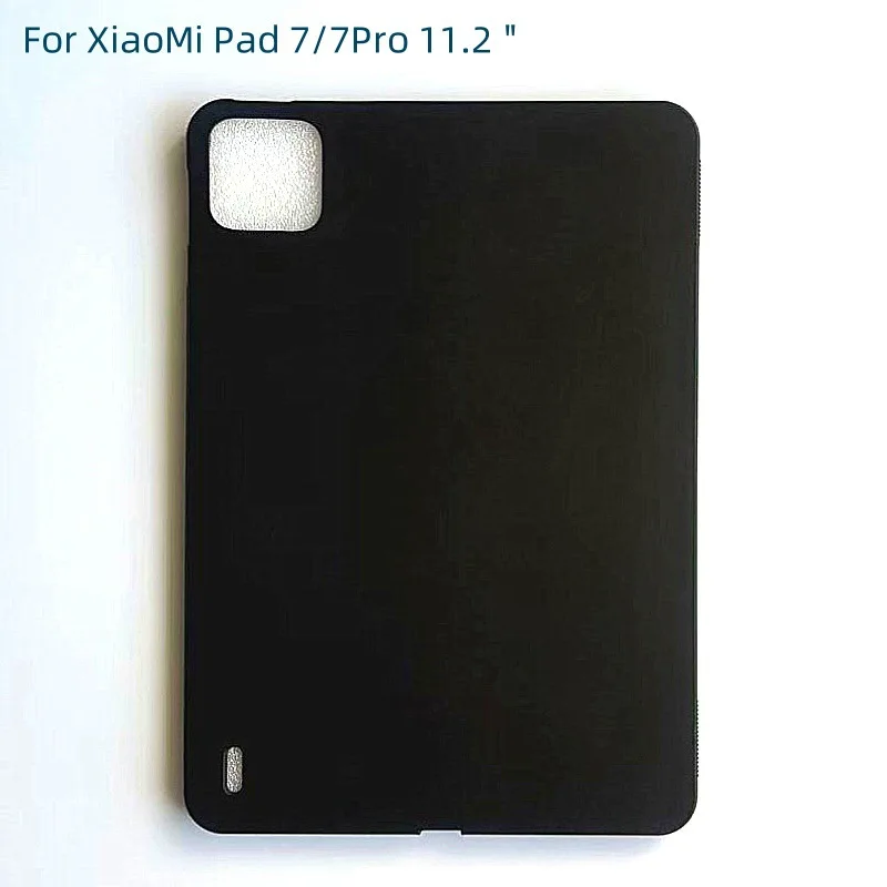

Чехол для планшета Xiaomi Pad 7 11,2 дюйма 2024, черный, мягкий, из ТПУ, силиконовый, противоударный, для Xiaomi Pad 7 Pro 11,2 дюйма 2024