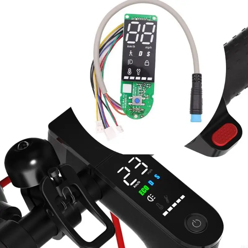 Dashboard with Screen Meter Electric Scooter Accessory For Xiaomi3/MI3 LED Panel, Bluetoothcompatible Dashboard