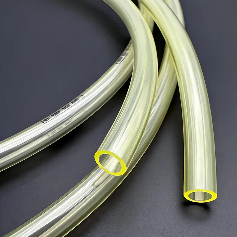 TPU Gas Fuel Hose ID3-16mm OD5-21mm 1-3M High Toughness Wearproof Leakage Proof Fuel Line for Chainsaw Engine Petrol Equipment