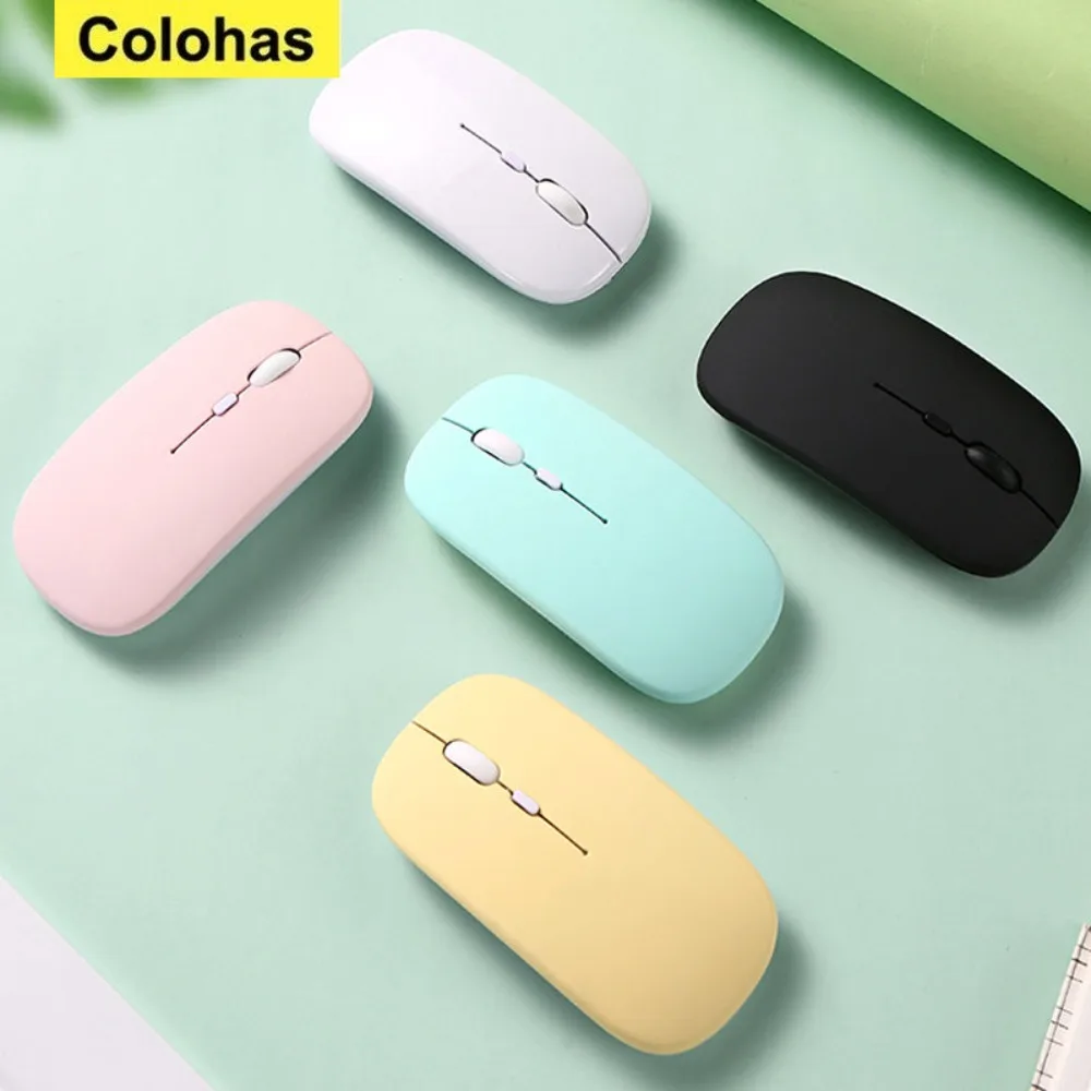 Ratón inalámbrico con Bluetooth para ordenador portátil, Mouse mágico silencioso y ergonómico para Juegos de oficina, adecuado para iPad, novedad