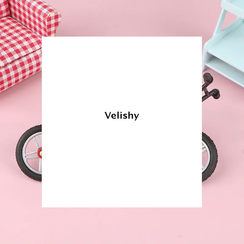 Mini Portable Bike For Kid Retro Mini Finger Bicycle Assembly Bike Model Toys Gift Toys Model