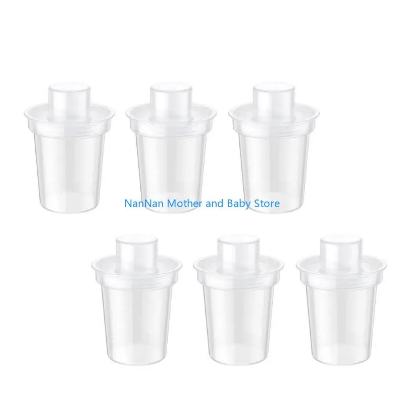 

6pcs Baby Formula Container Milk Powder Dispensers Reliable Storage Box 80ml Capacity for Easy Travel Feeding