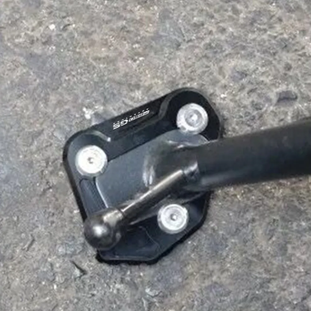 2026 2025 2024 دراجة نارية مسنده تكبير لوحة القدم الجانب حامل المكبر تمديد دعم الوسادة لسيارات BMW F850GS ADVENTURE F750GS