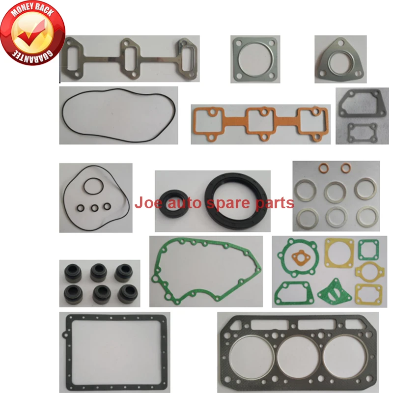 Engine Overhaul Full gasket set kit for Yanmar engine : 3T84 3T84-1