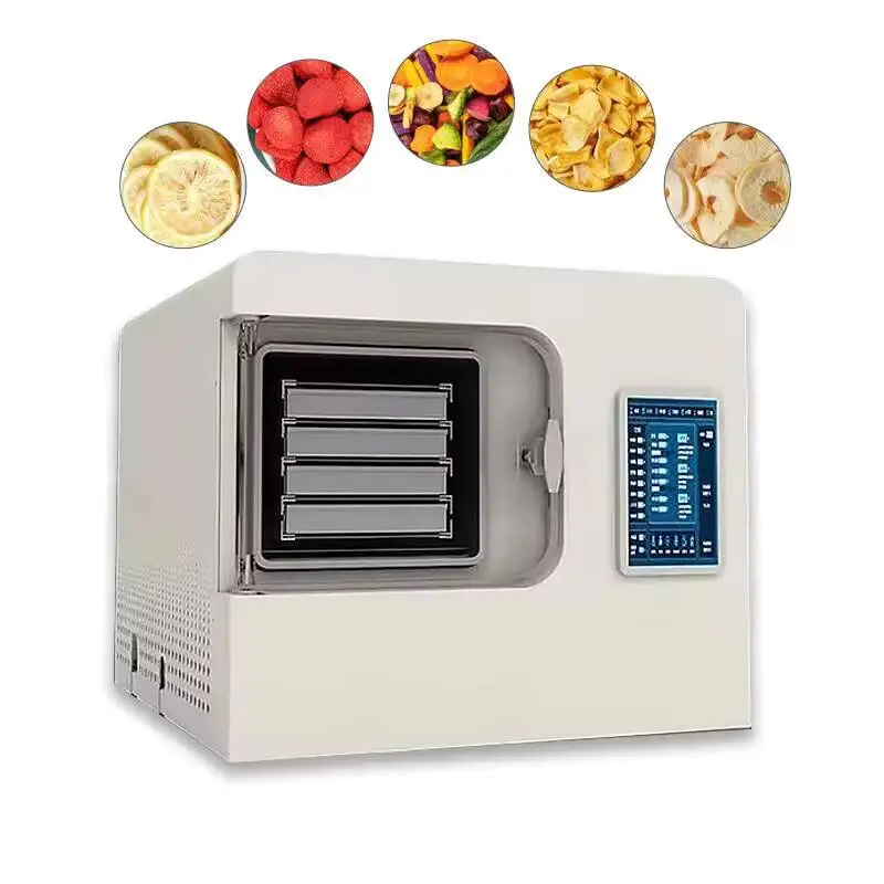 

Freeze Drying Machine For Food Fruits And Vegetables Home Commercial Small Mini Dryer Vacuum Lyophilizer
