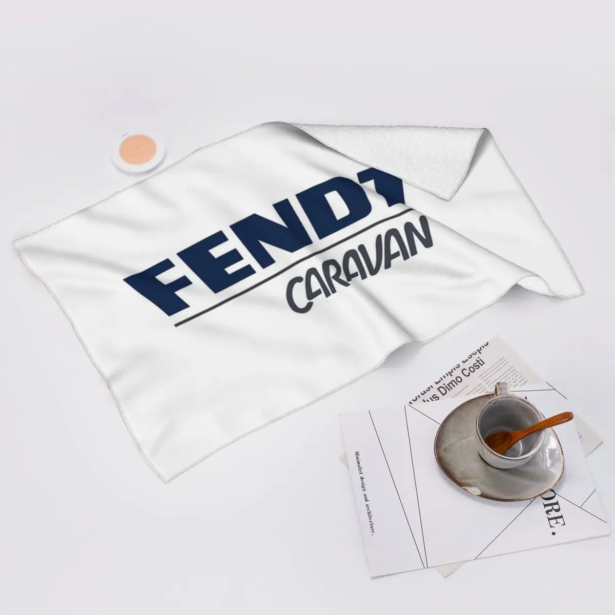 Custom Fendt Caravan Soft Face Towel Quick Dry Pool Bath Cotton Towels Absorbent Quick
