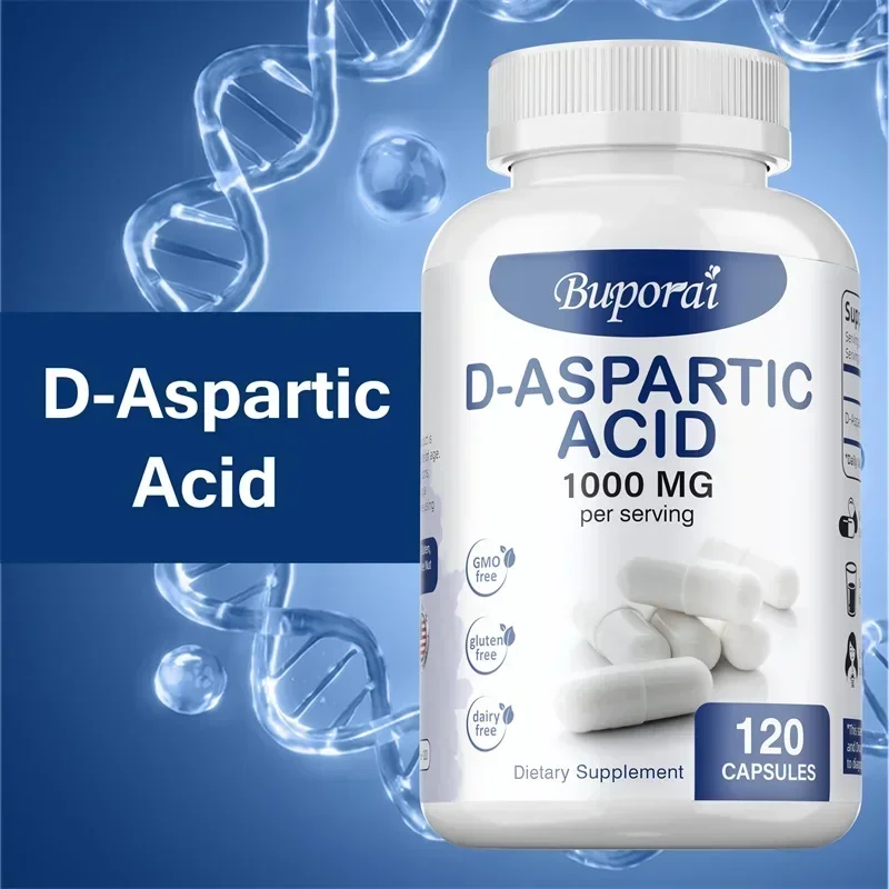 

D-аспарагиновая кислота - поддерживает работу мозга, снимает усталость, поддерживает общее состояние здоровья, повышает энергию, выносливость, укрепляет иммунитет.