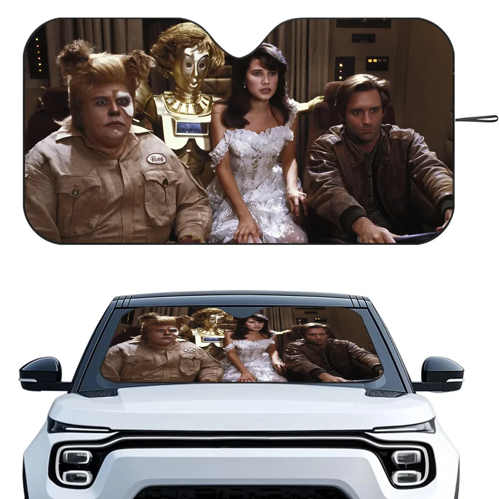 

S-Spaceballs фильм автомобиль SunSha теплоизоляционная алюминиевая пленка лобовое стекло солнцезащитные козырьки УФ-лучи блоки автомобильный солнцезащитный козырек