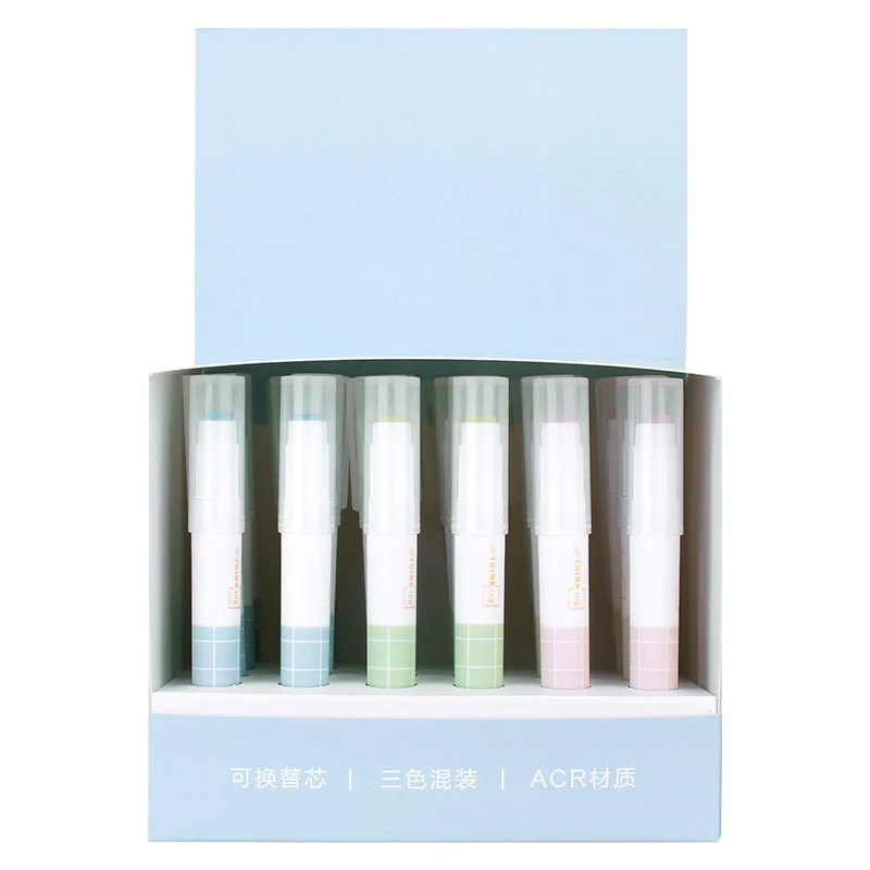 Jelly Color Fast Dry Cute Glue Stick Pen Shape Solid Color Glue Stick DIY Scrapbooking Diary Notebook Envelope Sealing Stickers