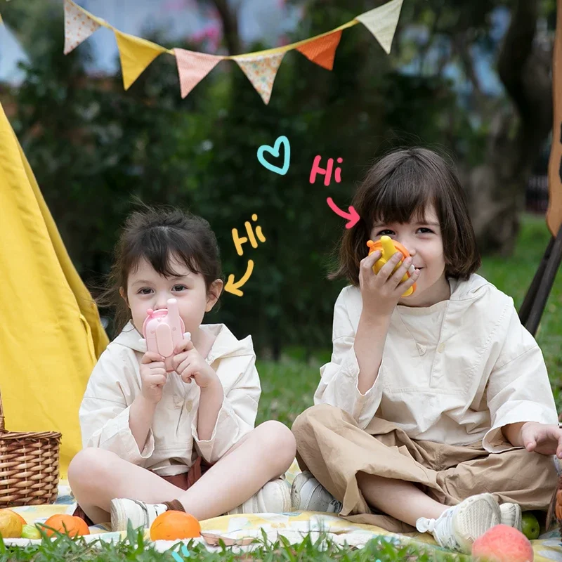 3KM Children Animal Walkie Talkies Wireless Cute Portable Transceiver Outdoor Interactive Educational Toys For Girls Boys Gifts