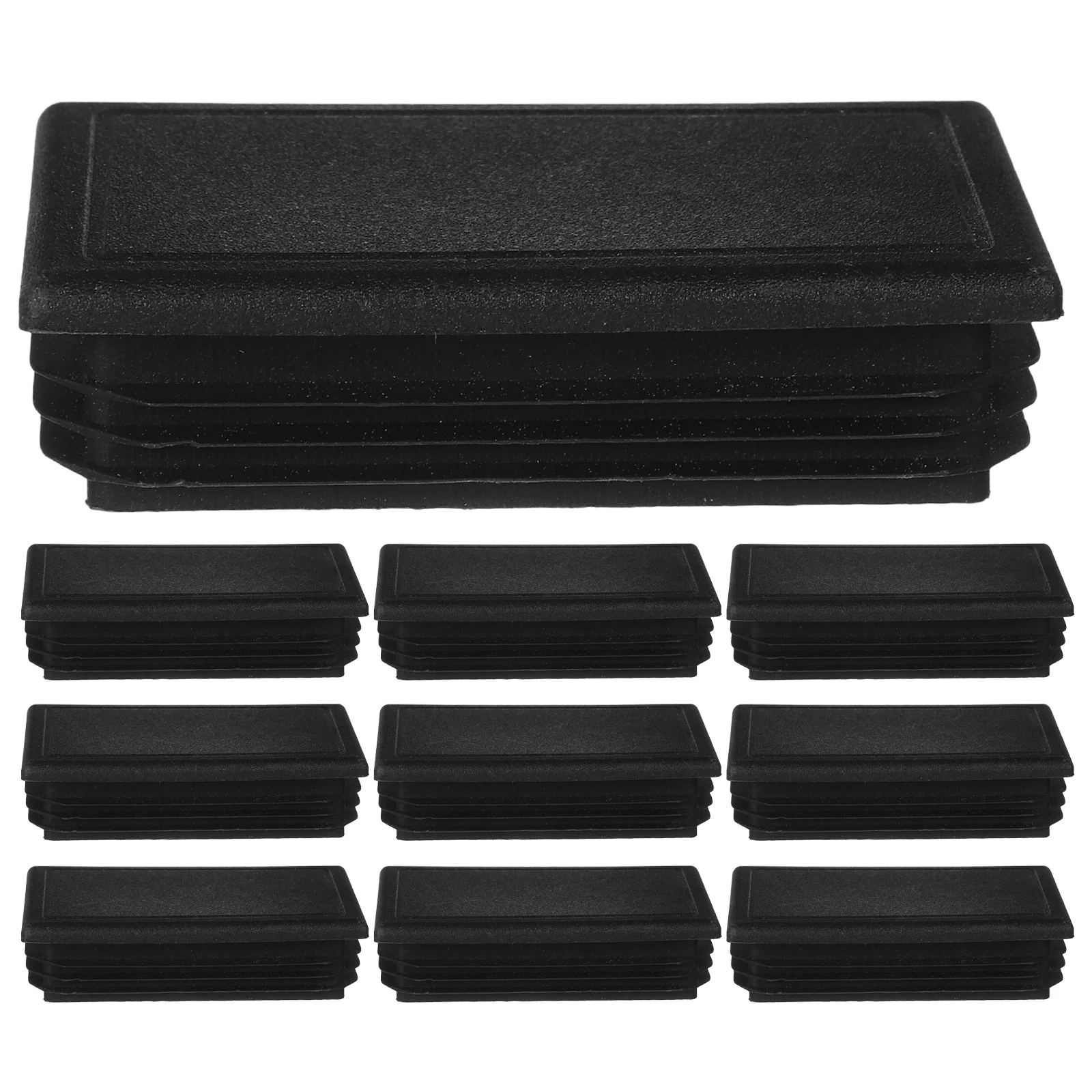 

10Pcs Stylish Tube Insert Finishing Plug Chair Glide Protectors End Caps for Furniture Legs Tubing Post End Cap