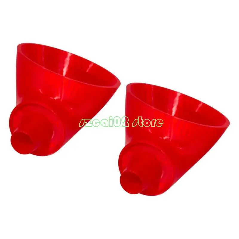 400B Campers Water Refills Funnel Plastic Water Inlets Funnel with Oversize Wide Mouth For 1'' to 1.2'' Inlet