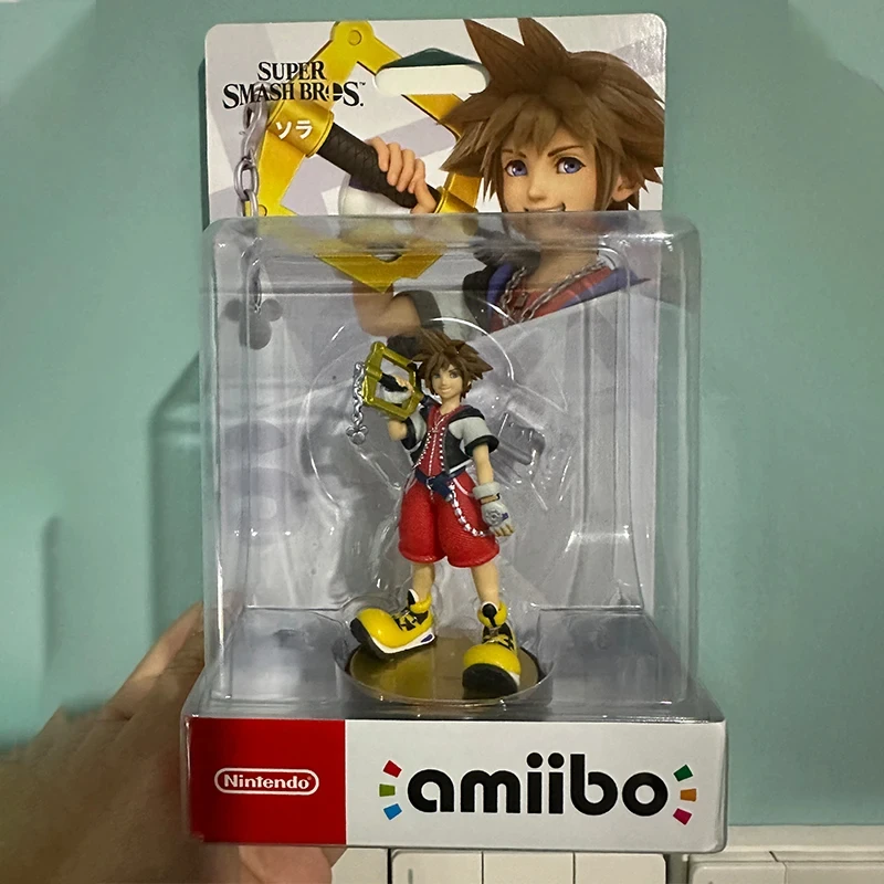 Amiibo Xenoblade chairs 3 Anime Figurine Sora Noah e Mio confezione da 2 NS NFC modello di gioco statua Action Figures regali giocattolo