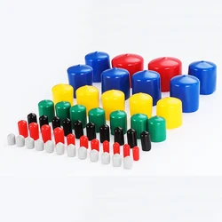 Rubber Sleeve Stopper Silicone Glue Insulating End Caps Thread Protection Sealing Cap Plugs Dust Cover Seals Set Smart Hoses Pvc