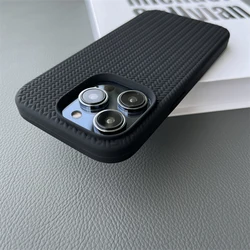 Luxury Shockproof Silicon Braided Case For iPhone 16 Pro Max 15 14 Plus 13 12 11 XR XS X Solid Color Soft TPU Matte Back Cover