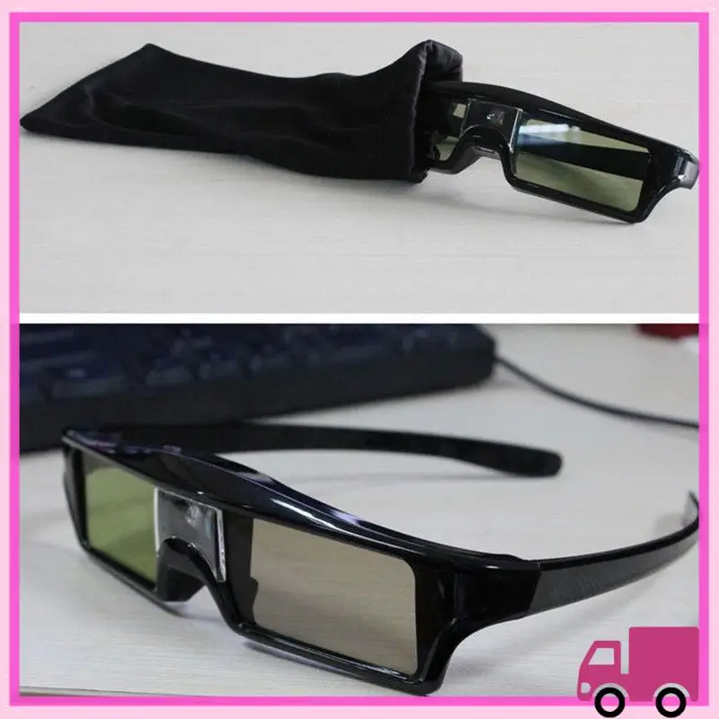 

Compact Rechargeable Active Shutter 3D Glasses For Optoma Benq Acer Sony ALL DLP Projector