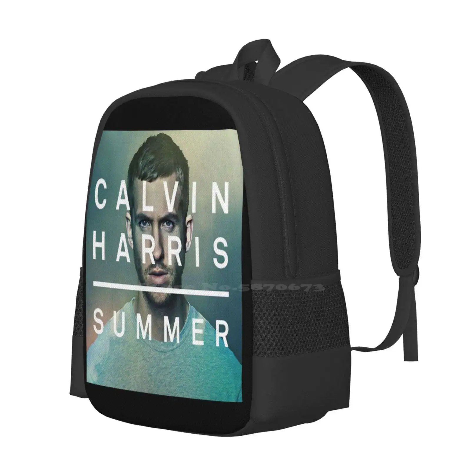 Summer Hot Sale Schoolbag Backpack Fashion Bags Calvin Harris Logo Calvin Harris Tour Calvin Harris Dj Logo Calvin Harris Dj