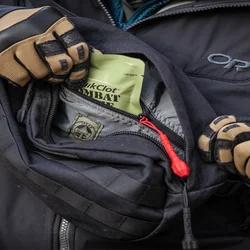 Tiradores de cremallera antideslizantes EDC para mochilas