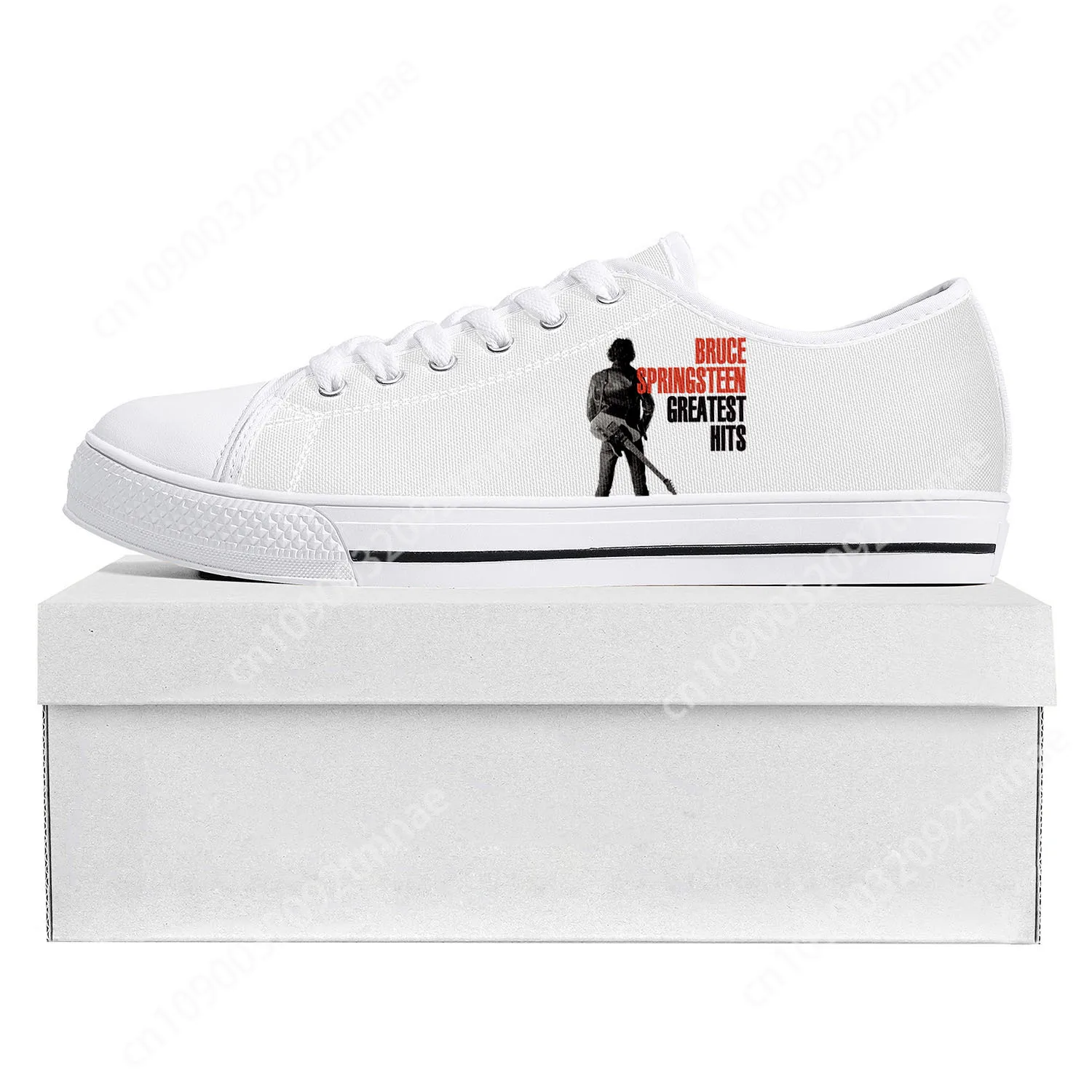 

Born To Run Low Top High Quality Bruce Springsteen Sneakers Mens Womens Teenager Canvas Sneaker 3D Print Couple Shoe Custom Shoe