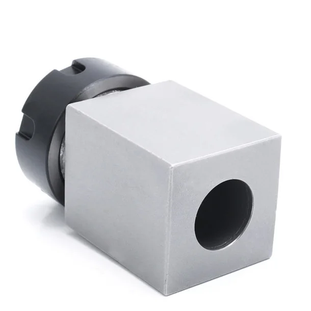 Square Hex ER25 ER32 ER40 Chuck Block Hard Steel Hex ER25 Spring Chuck Seat For CNC Lathe Engraving Cutting Machine Tool holder