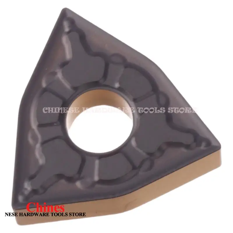 Insert fendu bicolore WNMG080404-AM SP3200, insert tournant en acier, résistant à l'usure et élimination des copeaux lisses, nouveauté