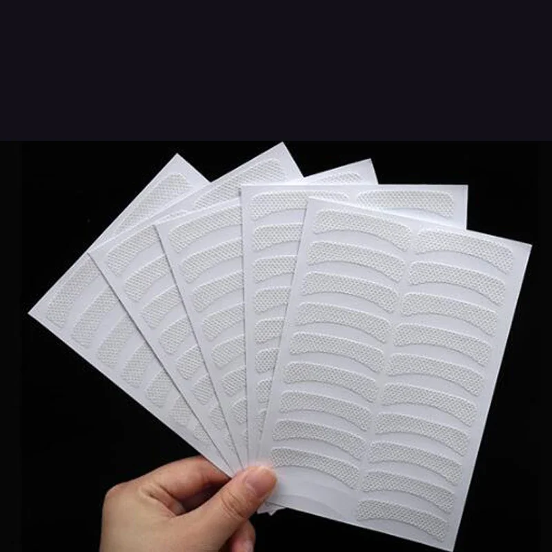 5 Sheet = 100 Pair Non-woven Fabrics Patches Eyelash Extension Tape Eyelash Under Eye Pad Grafting Eyelash Special Eye Patch