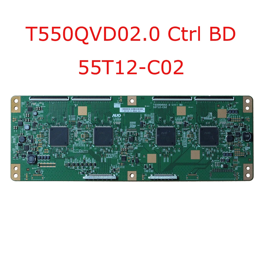 لوحة T Con T550QVD02.0 Ctrl BD 55T12-C02 55 ''/65'' لوحة منطق للتلفاز 55/65 بوصة لوحة اختبار احترافية T550QVD02.0 55T12-C02