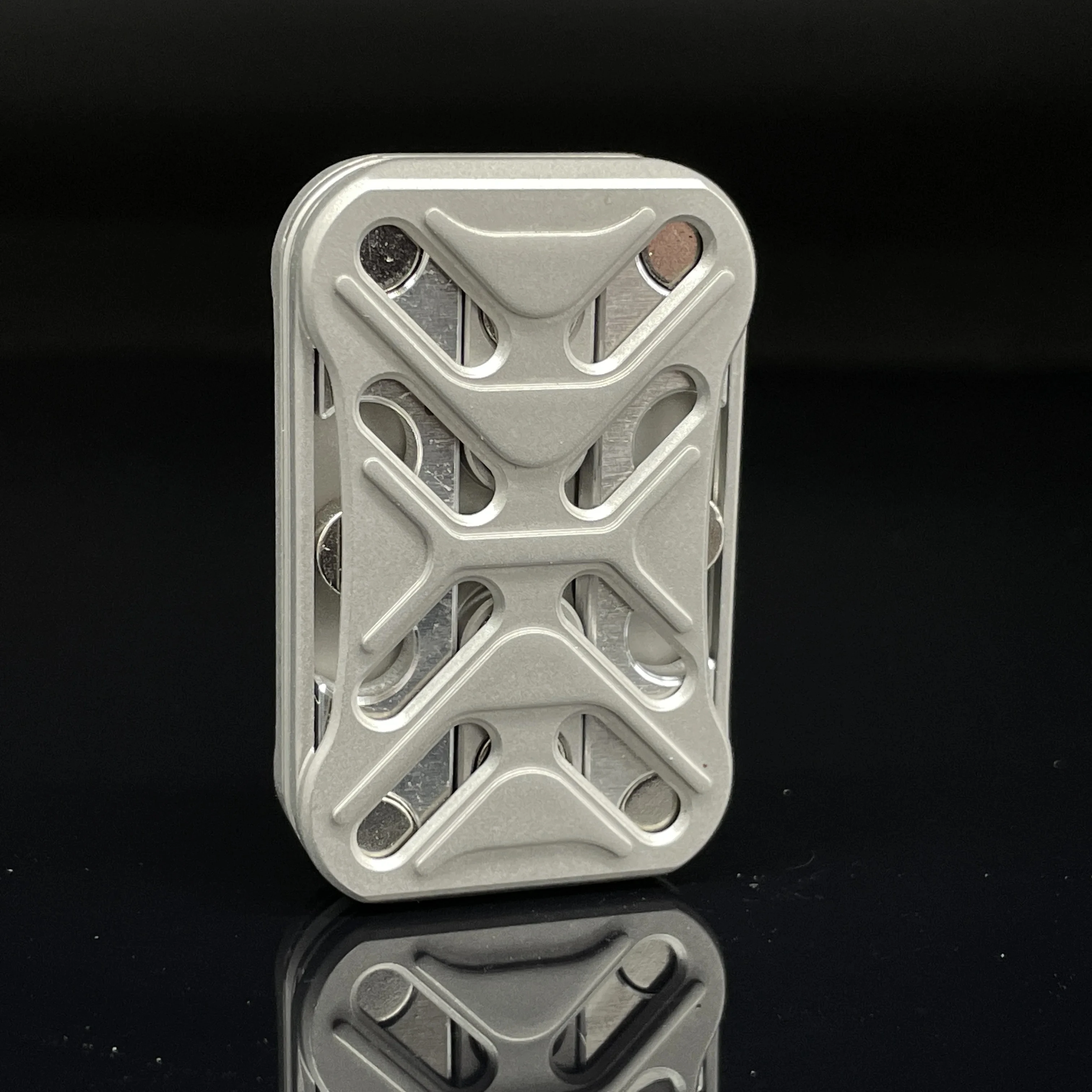 RAPT MOD الفولاذ المقاوم للصدأ جوفاء اللمس المنزلق EDC تململ المنزلق المعادن ألعاب متململة مكافحة الإجهاد أدهد أداة تململ سبينر اللعب