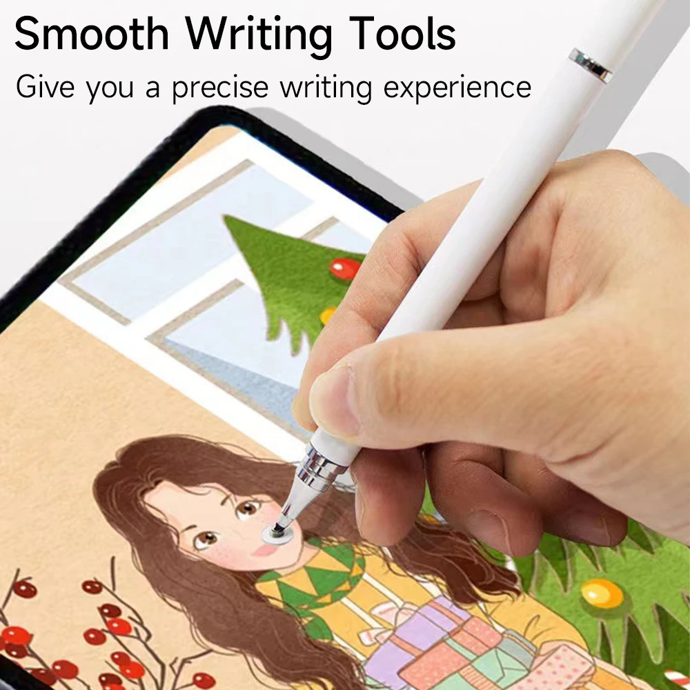 ปากกา Stylus Universal สำหรับ Android IOS Windows Touch ปากกาสำหรับโทรศัพท์แท็บเล็ต iPad อุปกรณ์เสริมสำหรับ Apple XiaoMi HUAWEI Samsung Stylus