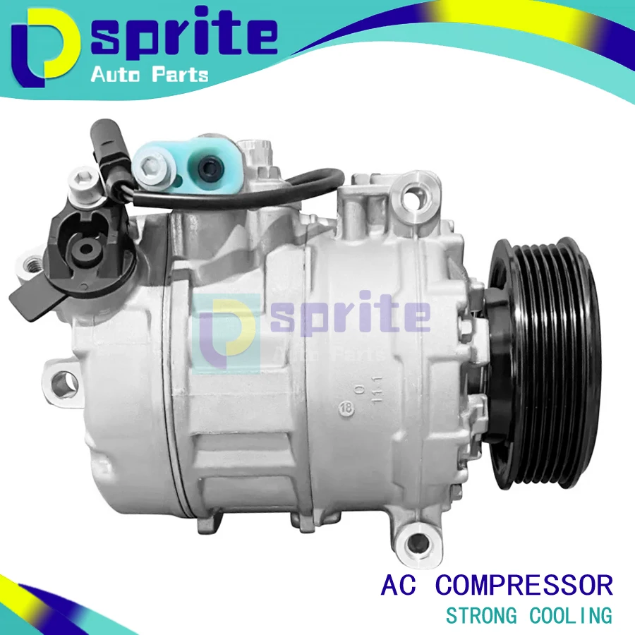 6SEU14C AC Compressor FOR Audi Q7 A8 VW Touareg 447150-1720 4F0260805AN 4F0260805AP 4F0260805AA 4F0260805T 8K0260805E 8K0260805L