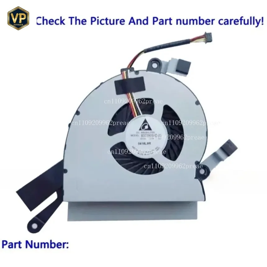 

SX для HP Pavilion 24-R/27-R/24-R101na 2-в-1, новый вентилятор 5V BSC0905HD-00 CU5