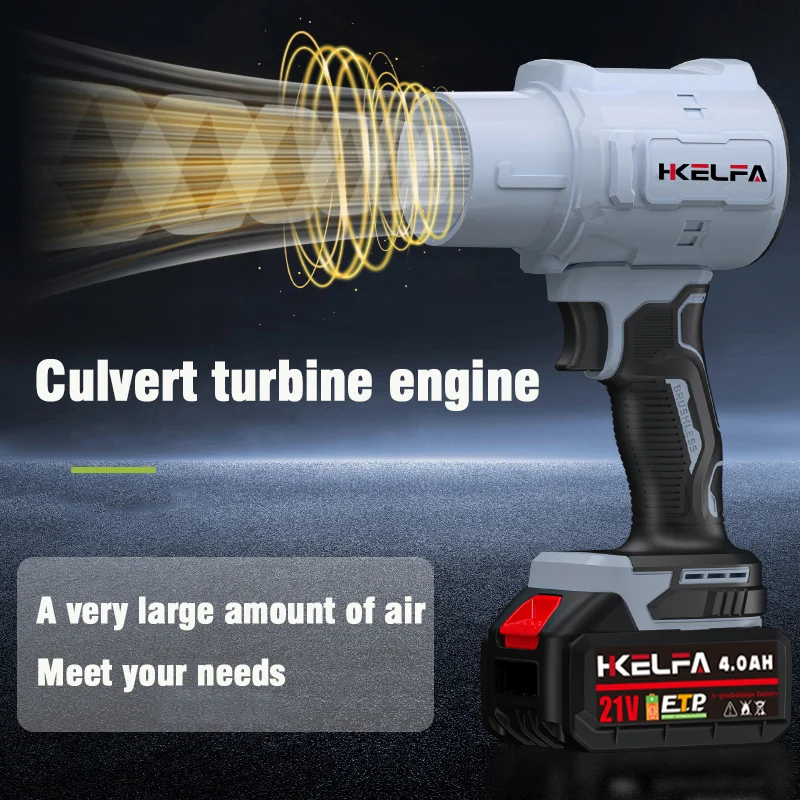 2000W Elettrico Turbo Ventilatore 220M/S Jet Ventilatore Palmare ventilatore a lama Cordless Elettrico Ventilatore di Aria Auto Asciugatrice Strumento di Rimozione Della Polvere