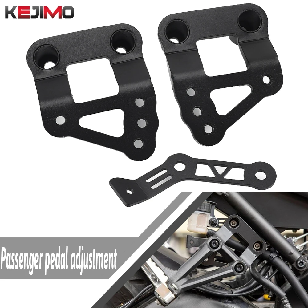 

Motorcycle For Yamaha XSR900 FZ09 mt09 FZ-09 2014 2015 2016 17-2020 MT09 MT-09 Passenger Footrests Relocation Pedal Adjustment