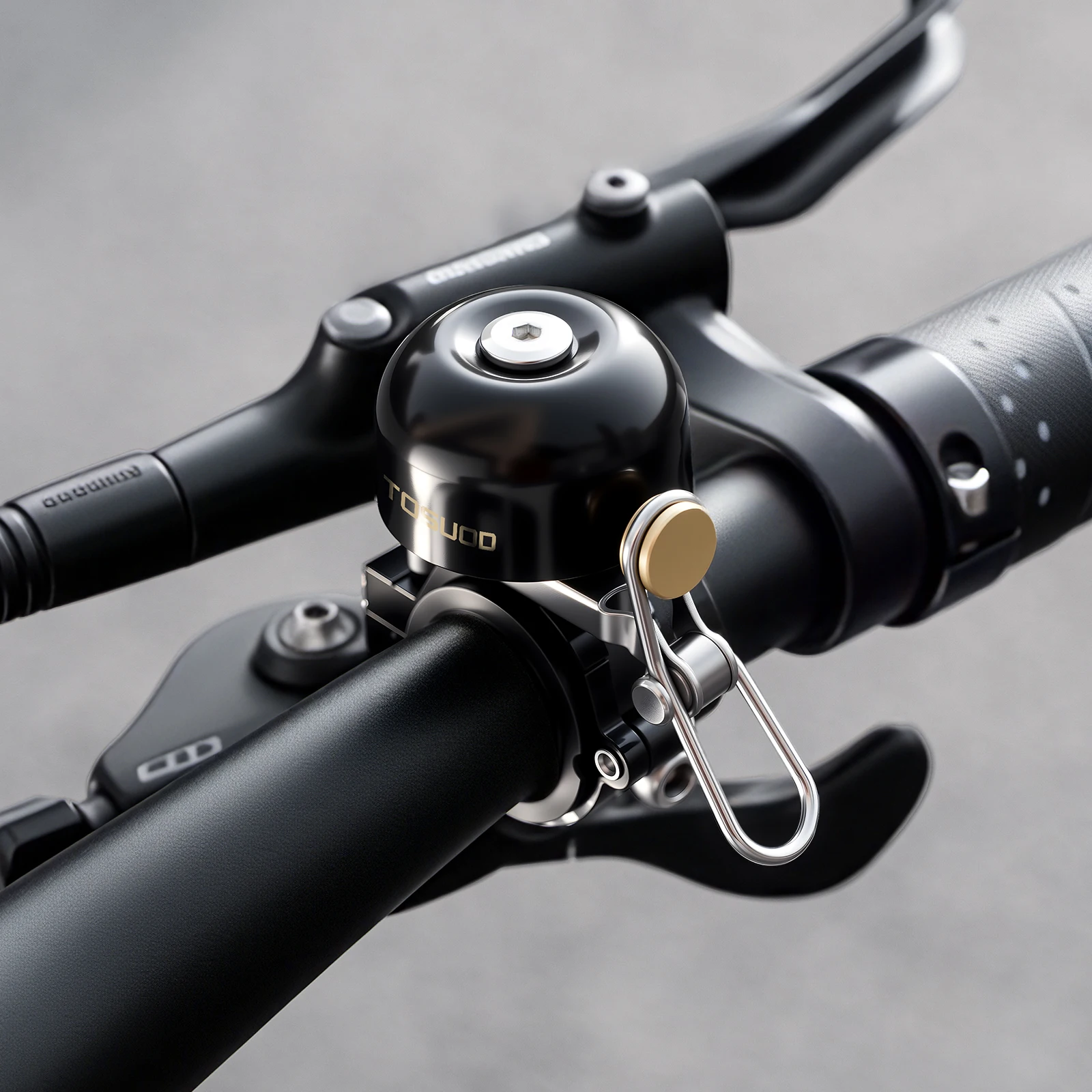 TOSUOD Mini-Fahrradklingel, wasserdicht, leicht, klarer, lauter Ton, Fahrradklingel für MTB, Rennrad, Radfahren – Detail 9