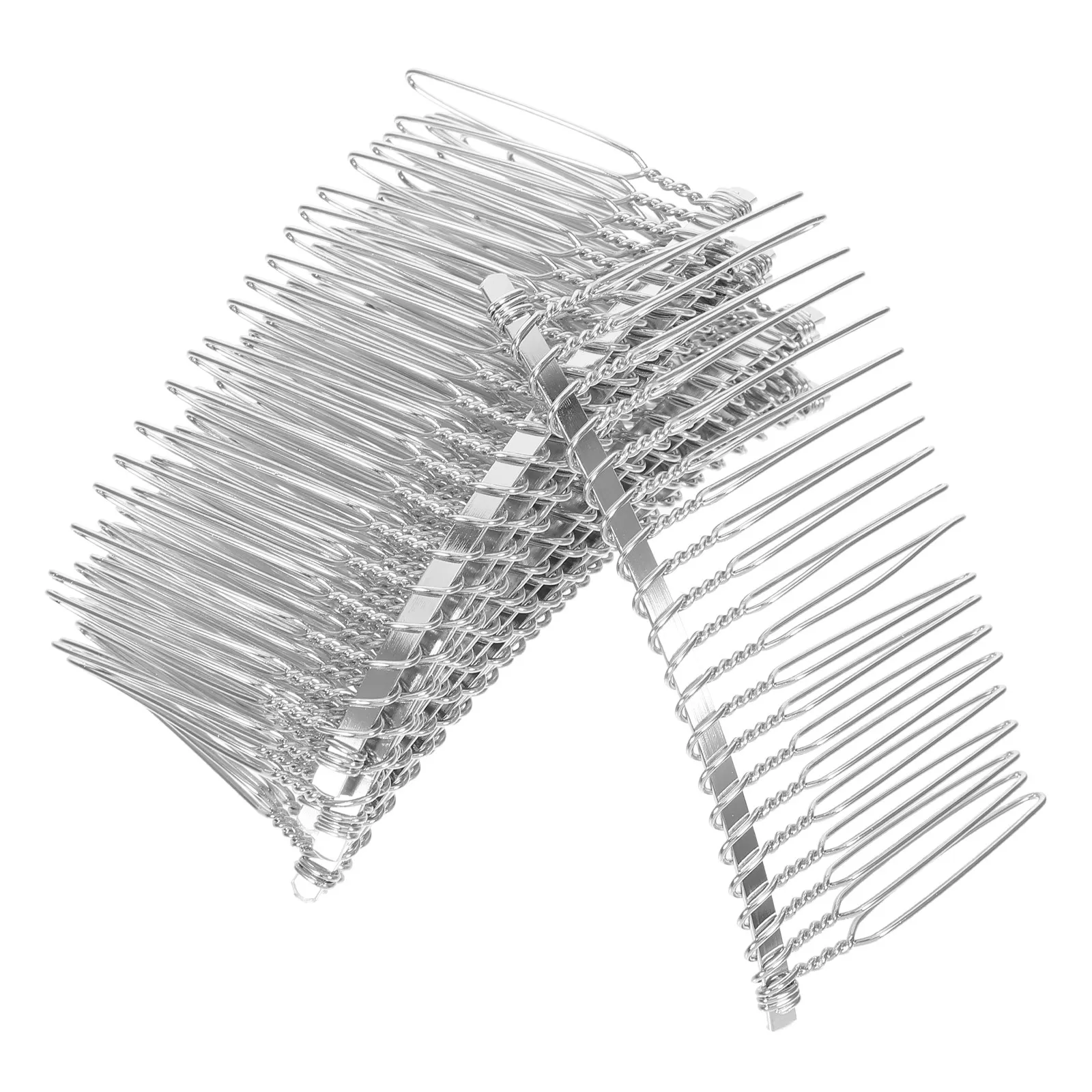 

10Pcs Gorgeous Inserted Hair Comb Women Headdress Fashionable Metal Hair Comb for Dancing Picnic Summer Wedding Gift Shining