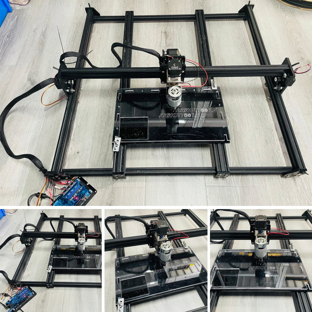 DIY Ручная работа 775 мотор с подъемным комплектом по оси Z фрезерный станок с ЧПУ модуль по оси Z для лазерного гравировального станка обновленный