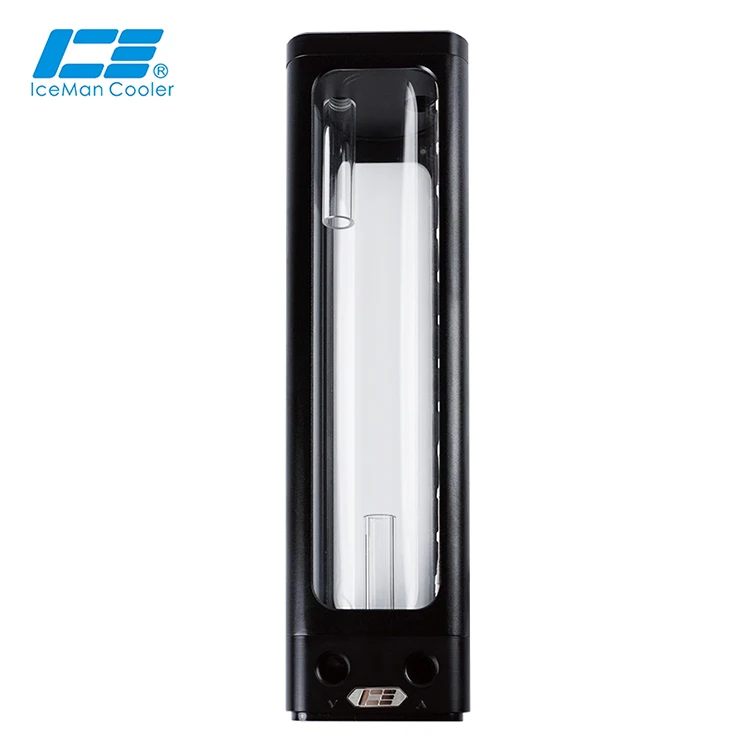 IceManCooler DX5-240 czarna pompa ARGB Combo D5, zbiornik na wodę ze wspornikiem, + 5V 3PIN obsługa płyty głównej AURA, DX5 240