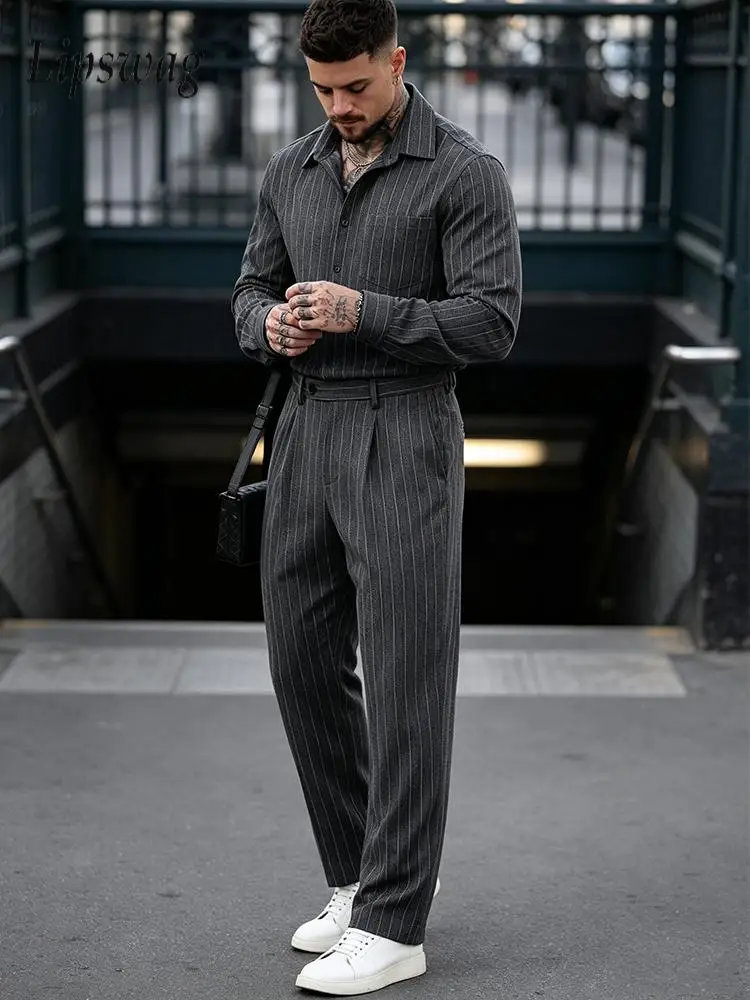 2026-spring-fall-stylish-striped-outfits-mens-retro-long-sleeve-shirts-and-pants-two-piece-sets-men-outdoor-casual-slim-suits