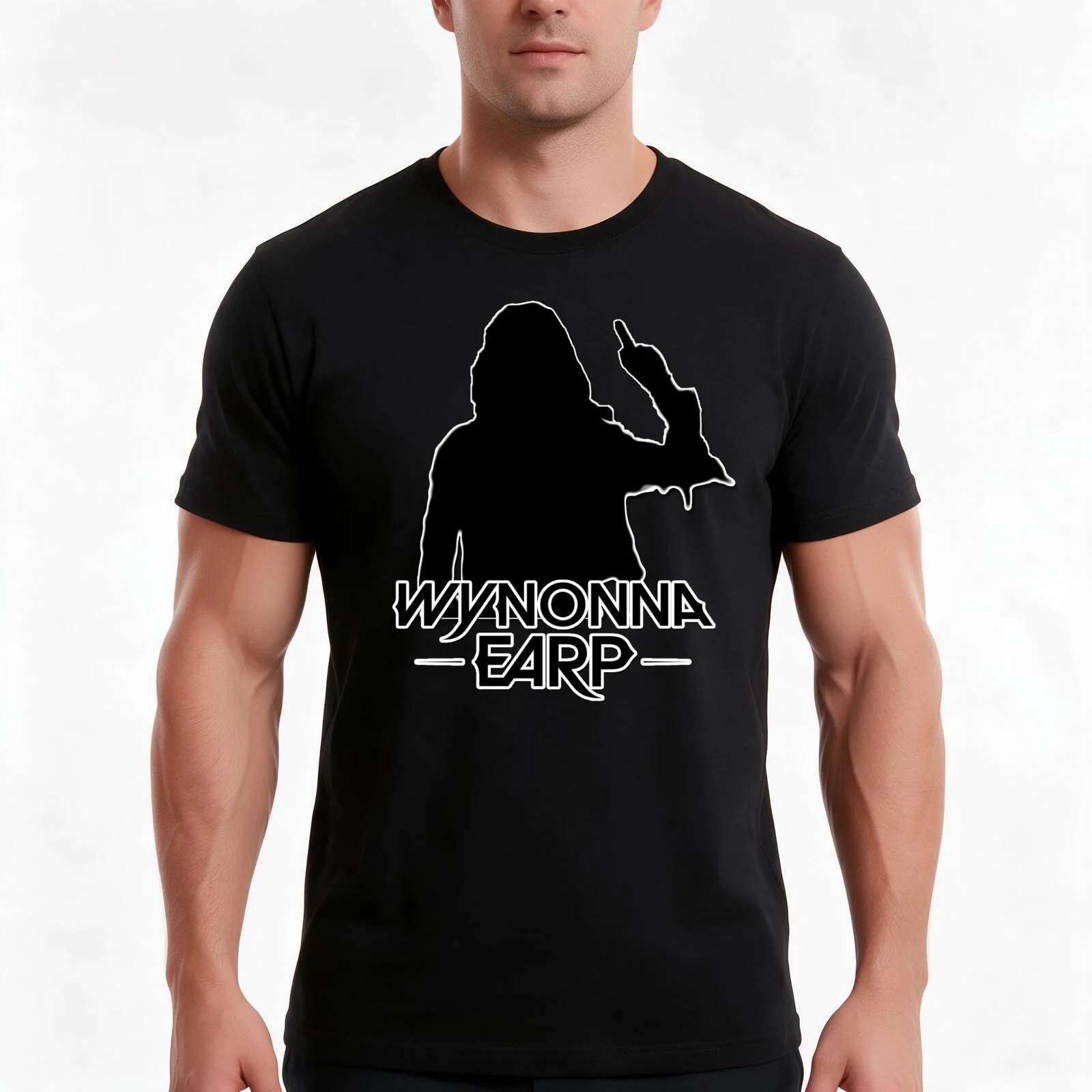 Wynonna Earp T-Shirt, Summer Casual Cotton Tee, Oversized Streetwear Tops, Vintage Graphic Print, Loose Fit Short Sleeve