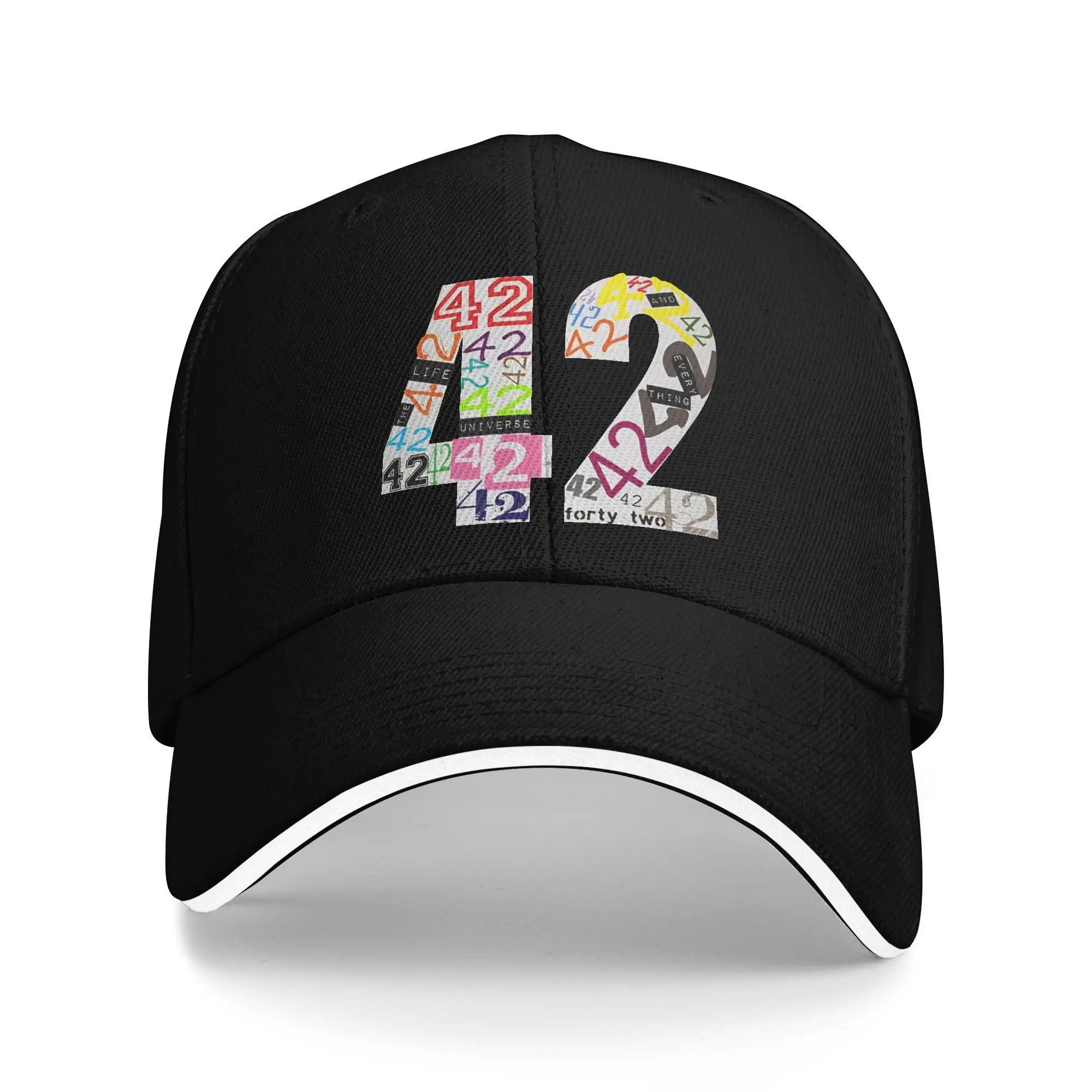 Leisure dont panic 42 The Answer To Life The Universe And Everything Douglas Adams  Golf Hat Unisex Style Trucker Hat