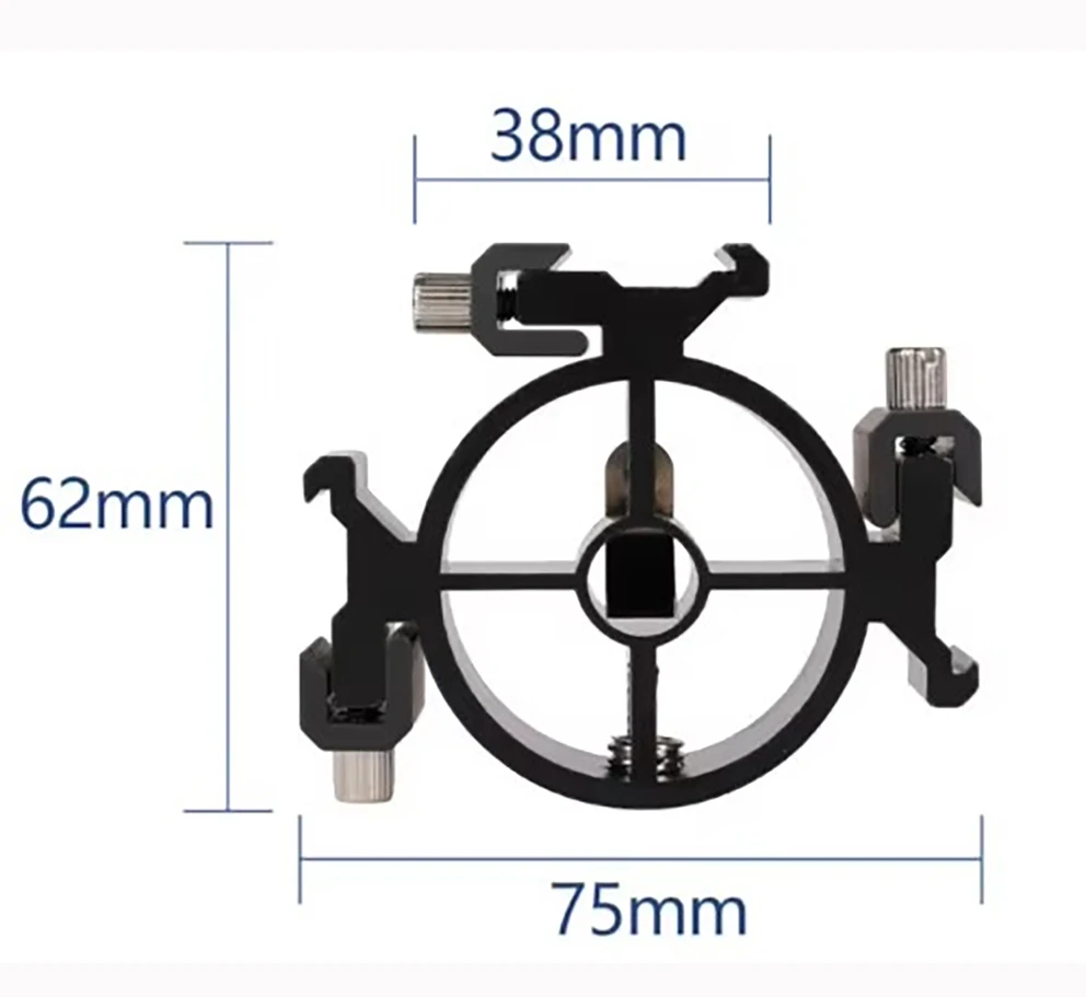 

Universal Round-shape bracket cold shoe Flash Light Stand base Holder Bracket for camera tripod, 1/4 3/8 to hot shoe, 1/4-20